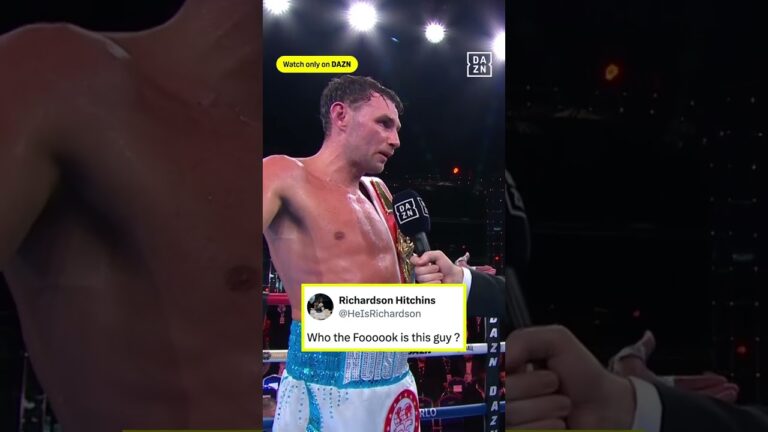 Sean McComb wants to fight Richardson Hitchens NEXT! 🏆=