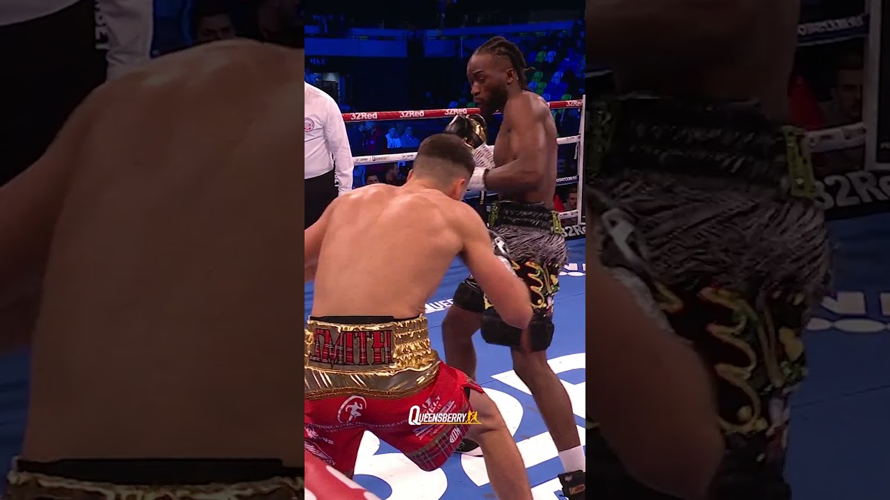 Denzel Bentley won in 45 SECONDS! 🤯🔥 #boxing #knockout #boxingmatch