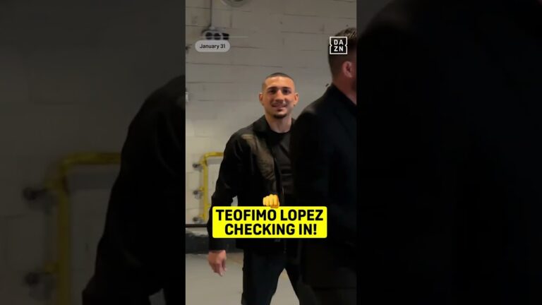 Teofimo Lopez is HERE! 🔥 #shorts