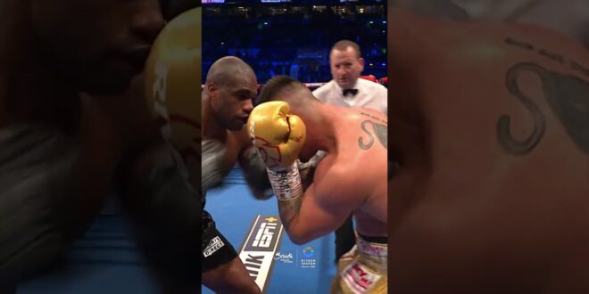 Daniel Dubois' FEROCIOUS Beatdown! 👀🔥 #boxing #boxingmatch #danieldubois #heavyweight