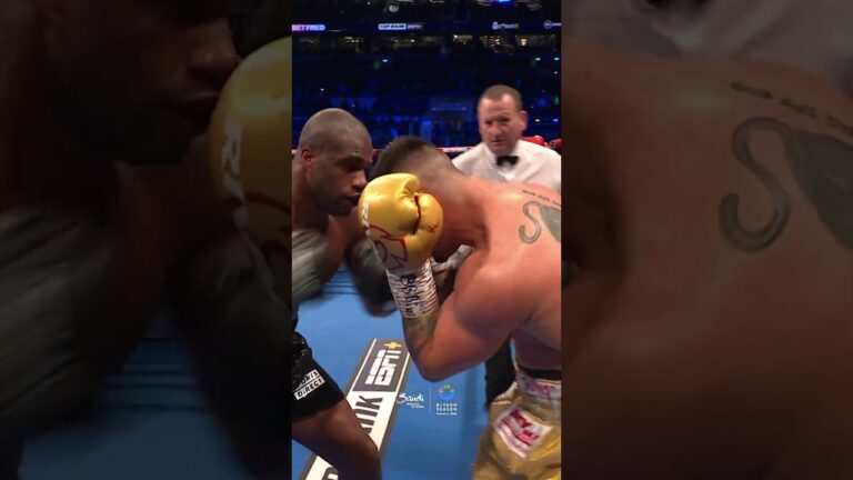 Daniel Dubois' FEROCIOUS Beatdown! 👀🔥 #boxing #boxingmatch #danieldubois #heavyweight