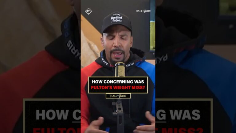 Did Stephen Fulton lose the fight before it even started? 👀