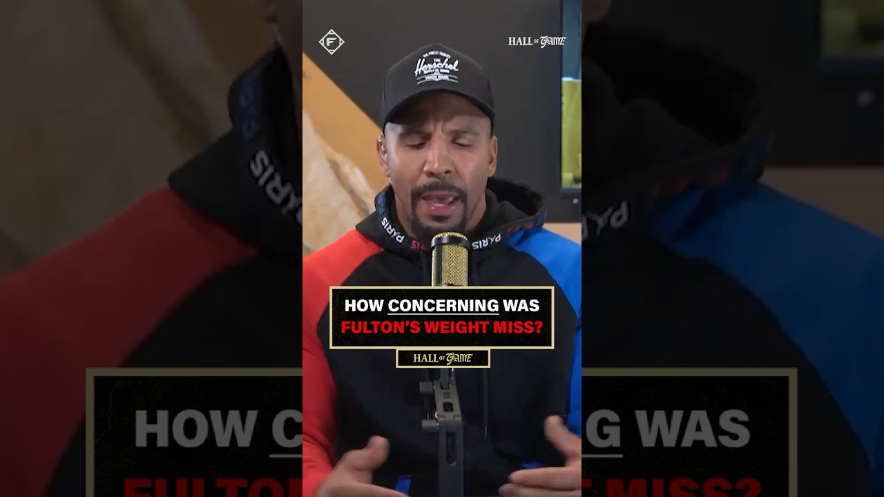 Did Stephen Fulton lose the fight before it even started? 👀