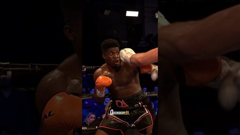 David Adeleye BRUTUAL KNOCKOUT POWER! 🤯💥 #boxing #boxingmatch #knockout #boxinghighlights