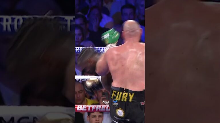 The LEGENDARY Career of Tyson Fury! 😍🔥 #boxing #tysonfury #knockout #heavyweight