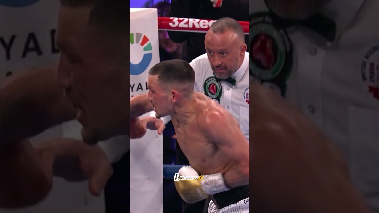 The KNOCKOUT that made Liam Davies World Champion! 🤯💥 #boxing #knockout #boxinghighlights