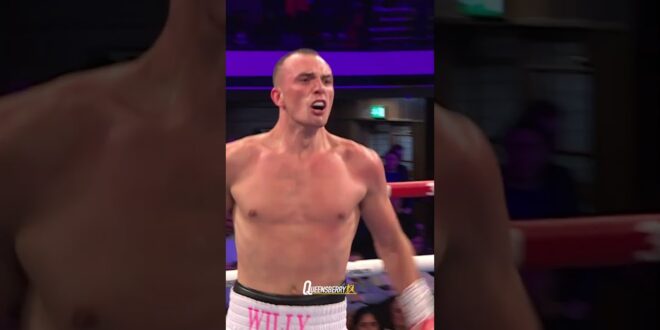 LIGHTS OUT! 💥 by Willy Hutchinson 🥶 #boxing #boxinghighlights #knockout