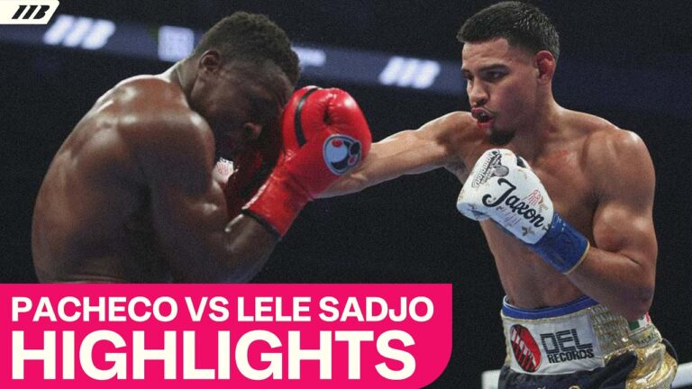 Diego Pacheco climbs off the canvas to beat Kevin Lele Sadjo | Matchroom Boxing