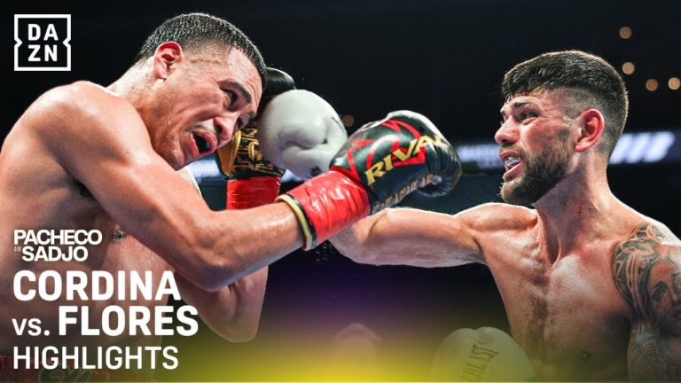 JOE CORDINA VS GABRIEL FLORES JR | Fight Highlights