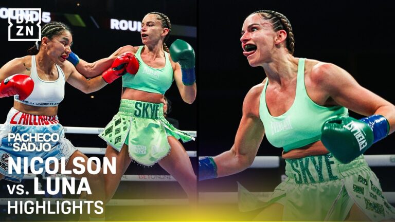 FIGHT HIGHLIGHTS! | Skye Nicolson vs Yulihan Luna