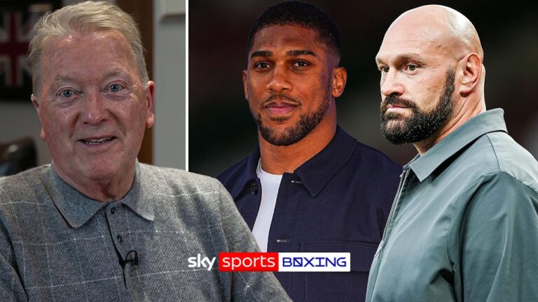 “It will happen” | Frank Warren on Tyson Fury fighting Anthony Joshua