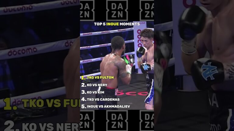 Inoue is a beast! Watch his top 5 moments 😳