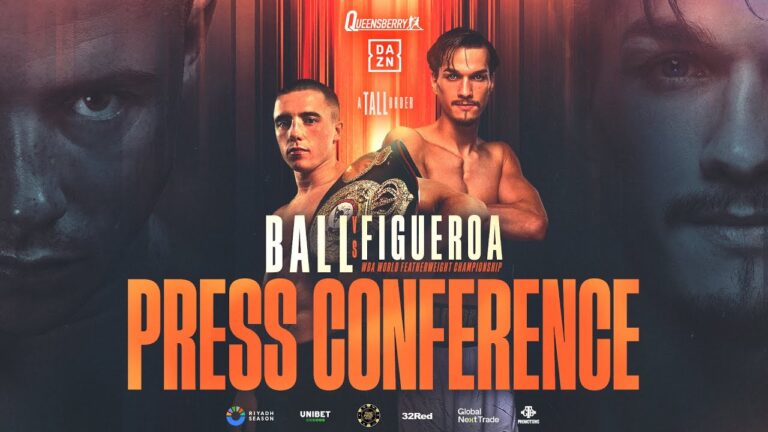 LIVE Launch Press Conference | Nick Ball vs Brandon Figueroa | A Tall Order 💥