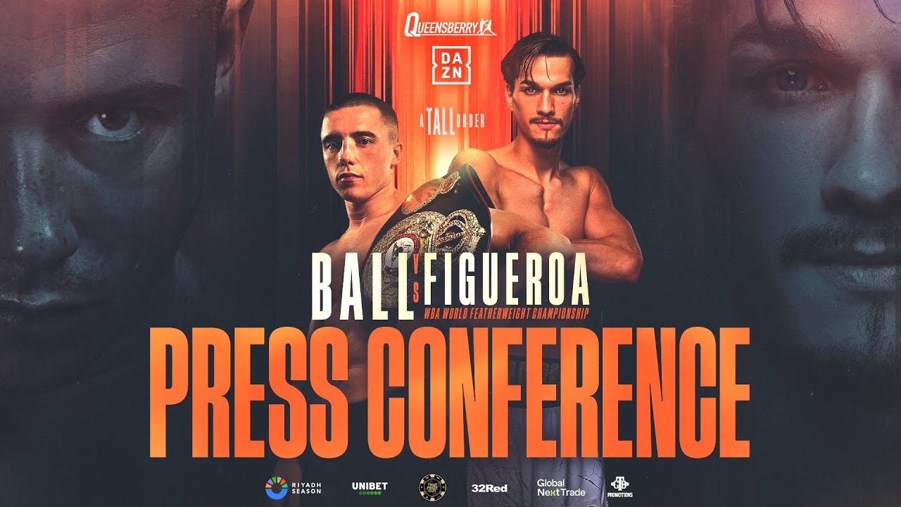 LIVE Launch Press Conference | Nick Ball vs Brandon Figueroa | A Tall Order 💥