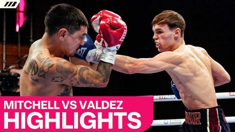 What A Debut 💥 Connor Mitchell Lands Impressive Stoppage To Move 1-0 | Matchroom Boxing