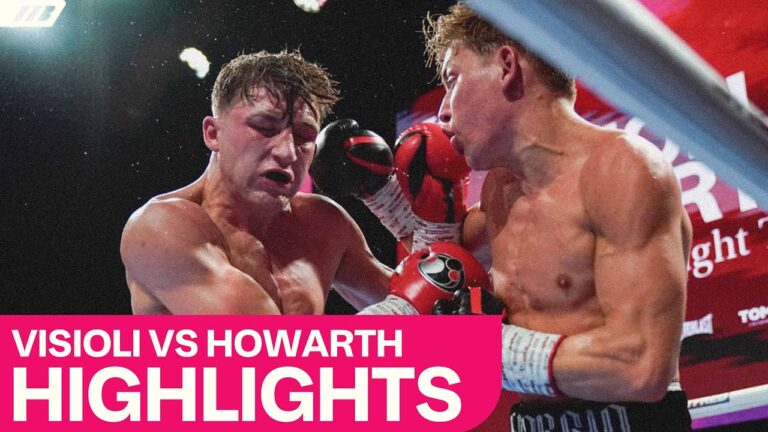 Giorgio Visioli Battles It Out To Win English Title Vs Joe Howarth | Matchroom Boxing