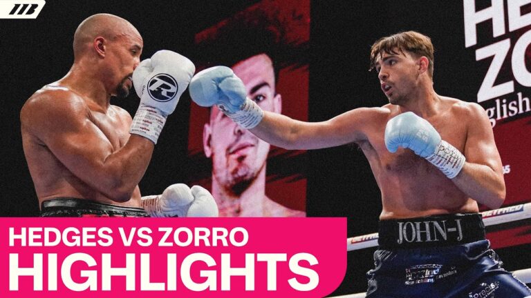 John Hedges Retains English Cruiserweight Title Vs Ellis Zorro | Matchroom Boxing