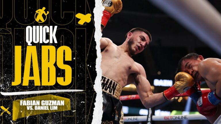 QuickJabs | Fabian Guzman vs. Daniel Lim | Middleweight Division has a new  Superstar!