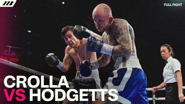 Will Crolla Bounces Back To Winning Ways, Stops Hodgetts In Third | Matchroom Boxing