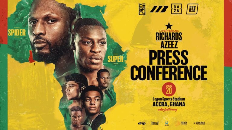 Craig Richards Vs Dan Azeez *LIVE* Press Conference | Matchroom Boxing