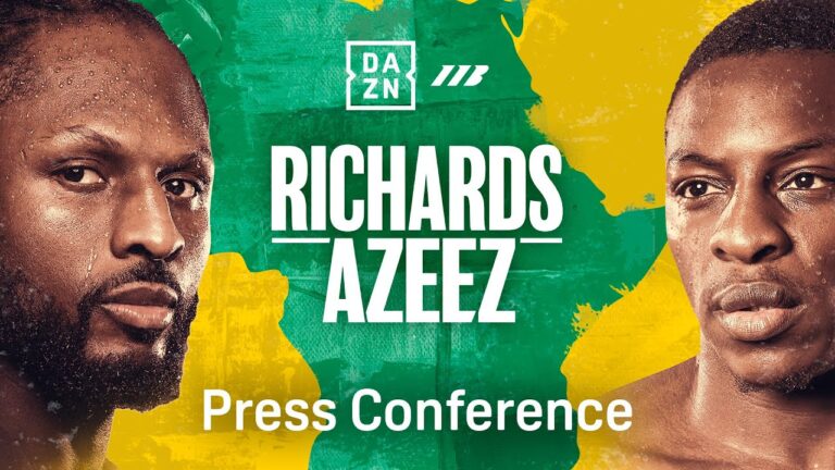 CRAIG RICHARDS VS. DAN AZEEZ PRESS CONFERENCE LIVESTREAM