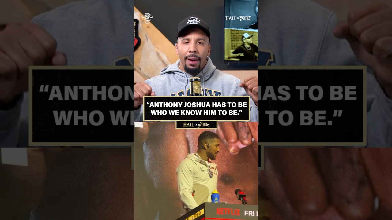 Andre Ward on #JakeJoshua and what's “supposed to happen” 👀  #boxing