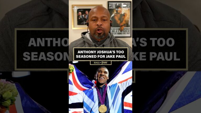 Will Jake Paul be able to walk through the fire to hit AJ? Roy & Andre donâ€™t think so 🔥 #PaulJoshua