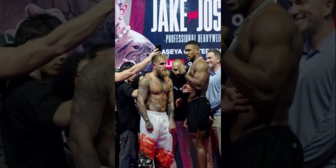 Games Are Over. Locked In 🧨 Jake Paul & Anthony Joshua Final Face Off