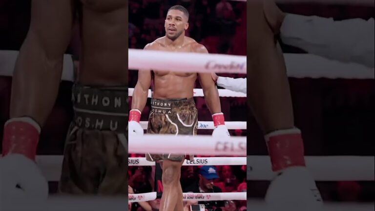 Job Done ✅ Anthony Joshua Knocks Out Jake Paul 💥