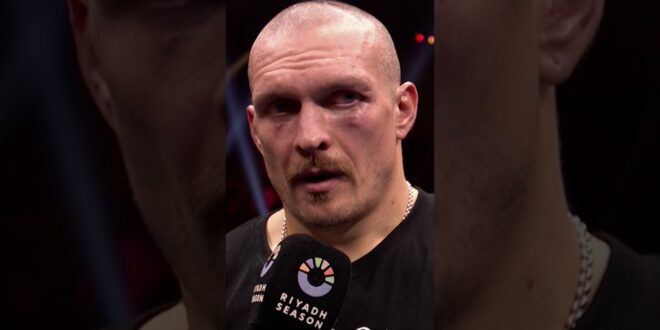 Oleksandr Usyk With A Special Thankyou To Tyson Fury After Beating Him In Their Rematch 1 Year Ago – Boxing News