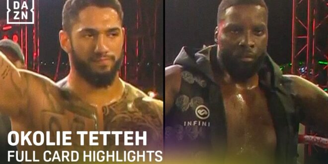 Lawrence Okolie vs. Ebenzer Tetteh Full Card Highlights | Knockouts & All-Out Action In Nigeria