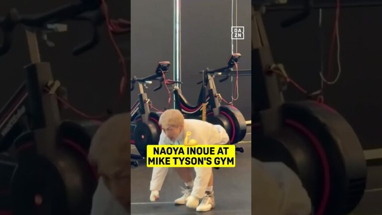 Naoya Inoue IMPRESSES at Mike Tyson's Gym With EPIC training routine for Alan Picasso