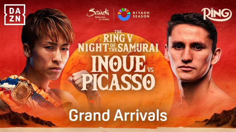 RING V: NIGHT OF THE SAMURAI | NAOYA INOUE VS. ALAN PICASSO GRAND ARRIVALS LIVESTREAM