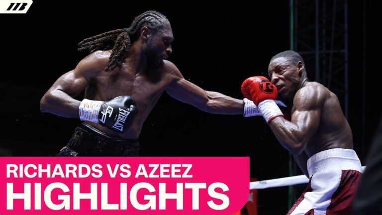 Craig Richards Lands Dramatic Late KO To Dan Azeez In Ghana | Matchroom Boxing