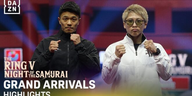 RING V: Night of the Samurai | Grand Arrivals Highlights