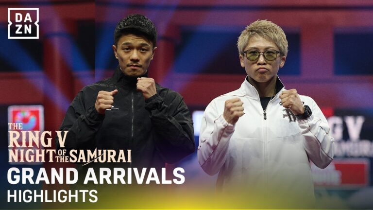 RING V: Night of the Samurai | Grand Arrivals Highlights