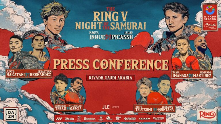 Naoya Inoue Vs Alan Picasso Press Conference | Night Of The Samurai | Matchroom