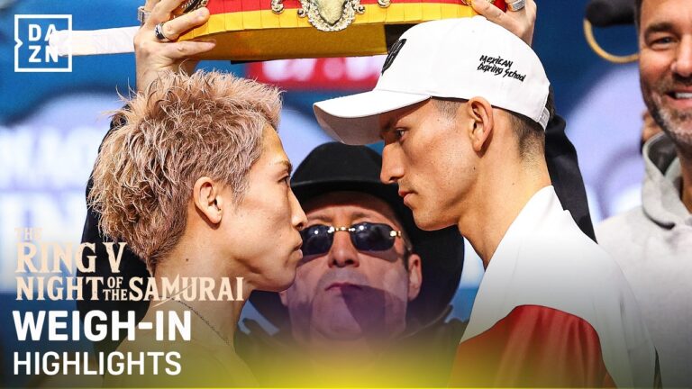 INOUE VS PICASSO! | WEIGH-IN HIGHLIGHTS ⚖️