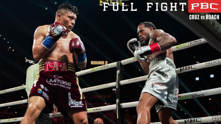 PBC FULL FIGHT: Cruz vs Roach | December 6, 2025