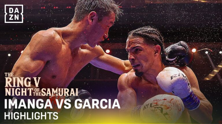 Taiga Imanaga vs. Eridson Garcia | Fight Highlights