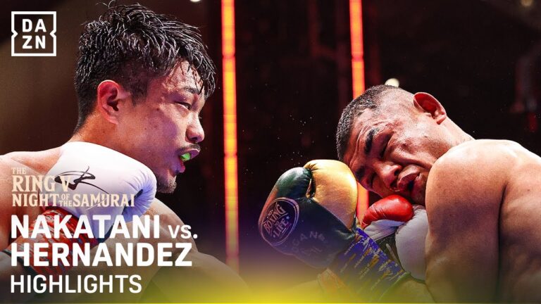 Junto Nakatani vs Sebastian Hernandez | FIGHT HIGHLIGHTS