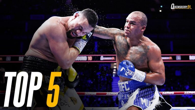 Boxing at it's WILDEST 🤯 | The Top 5 Rounds of the Year 🍿