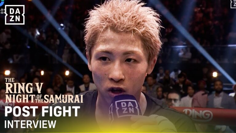 Inoue WELCOMES fight with Bam Rodriguez 👀 | Post Fight Reaction