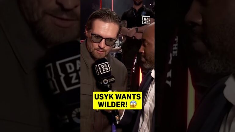 Oleksandr Usyk CALLS OUT Deontay Wilder for a heavyweight fight in 2026 😱
