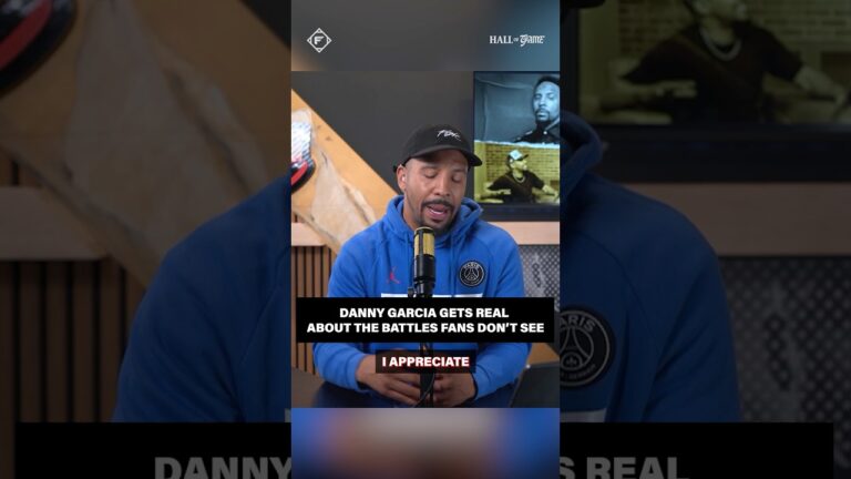 Shout out to Danny Garcia for opening up and showing athletes itâ€™s okay to be vulnerable 🤞