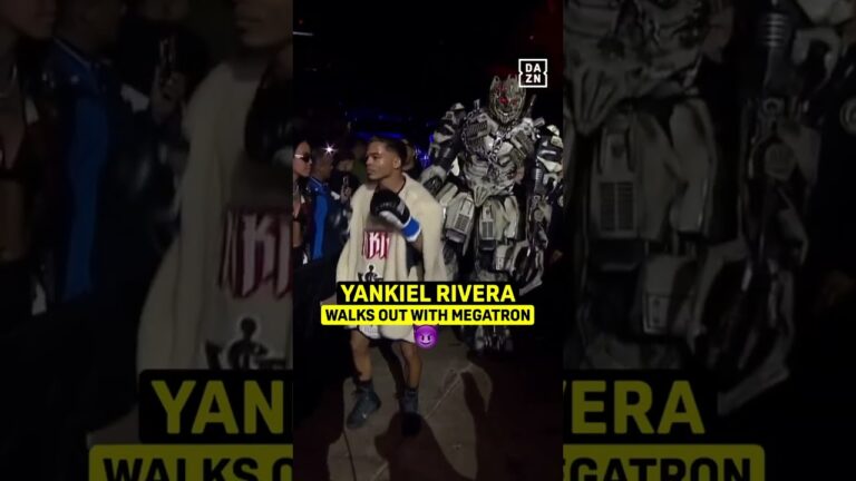 BOXING TRANSFORMERS RINGWALK 🤩 #shorts