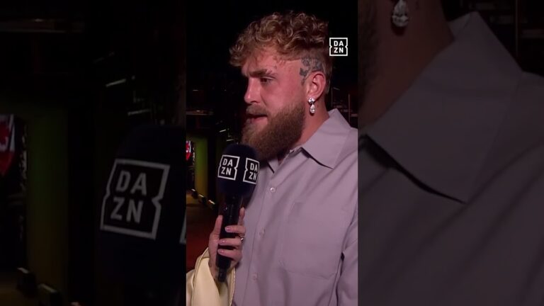 Jake Paul sent his condolences to Anthony Joshua and the families of Sina Ghami and Latif Ayodele 🙏