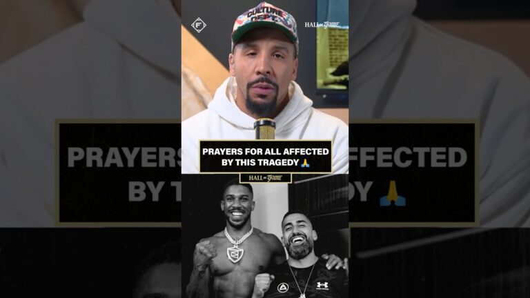 Deepest condolences to the friends & family of Anthony Joshua, Sina Ghami and Latif Ayodele 🙏