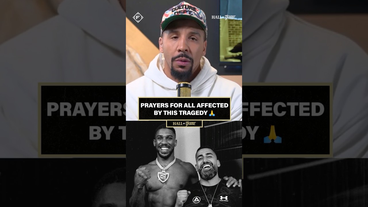 Deepest condolences to the friends & family of Anthony Joshua, Sina Ghami and Latif Ayodele 🙏