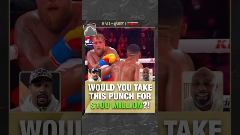 $100 million on the tableâ€¦ you taking this shot from Anthony Joshua?💥💰 #boxing